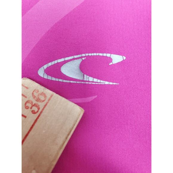 O'Neill Swimwear Size S Small Skins UPF 50+ Rash Guard Pink Beach Shirt Top - Picture 5 of 8